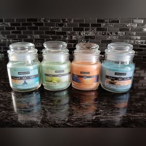 LuminEssence Aromatherapy 4pc Candle Set